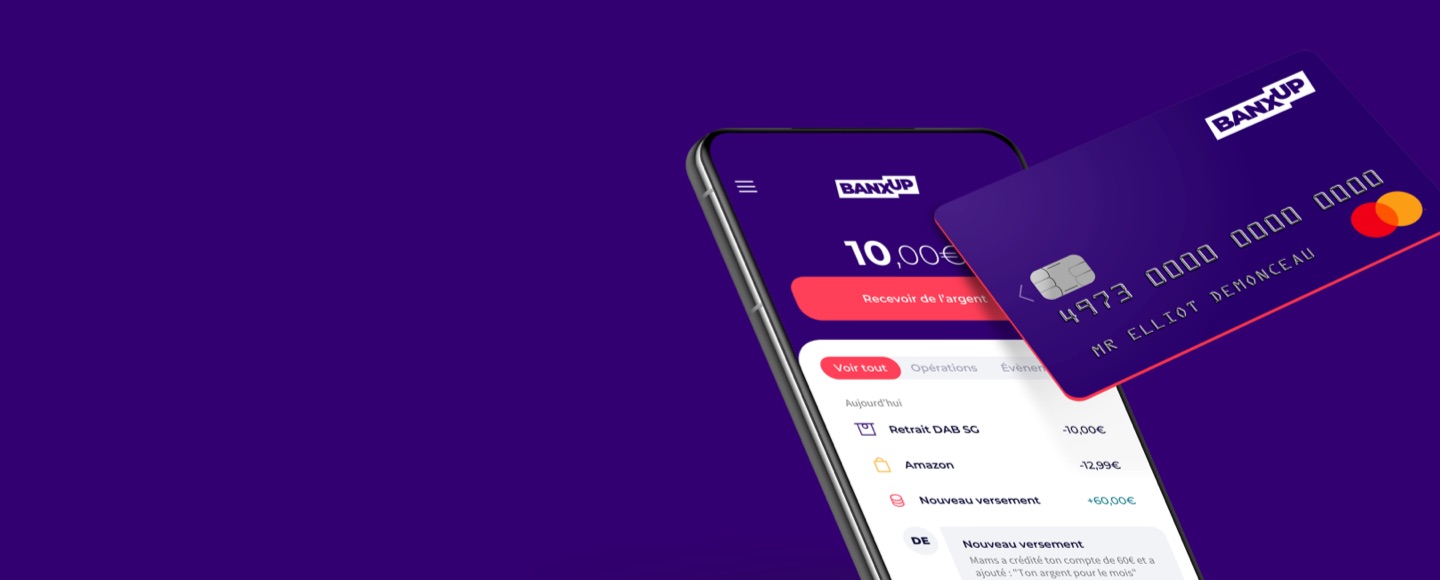 Banxup carte pour ado