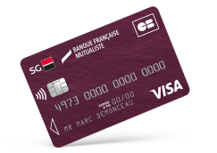 Sobrio et carte bancaire CB Visa Evolution