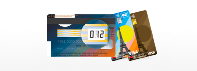 Carte crypto dynamique collection Tour Eiffel